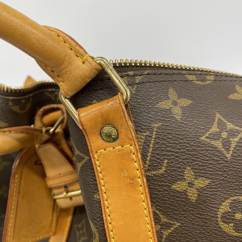 LOUIS VUITTON Brown Monogram Keepall 55 Boston Bag - Picture 6 of 13